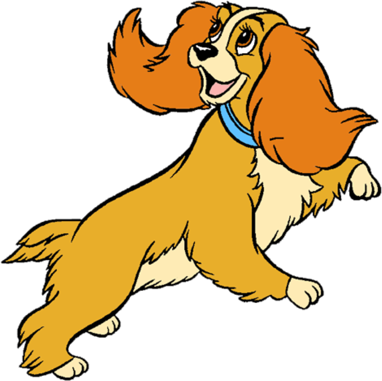 Disney's Lady And The Tramp Karatasi La Kupamba Ukuta - Lady And The Tramp (1323x1330), Png Download