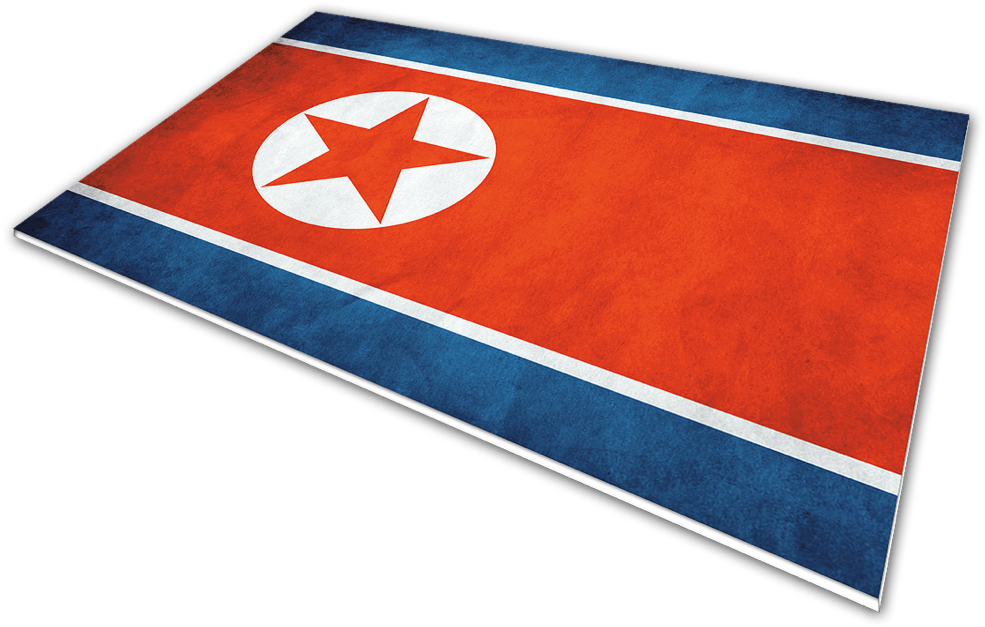 North Korea Flag - North Korea (1000x651), Png Download