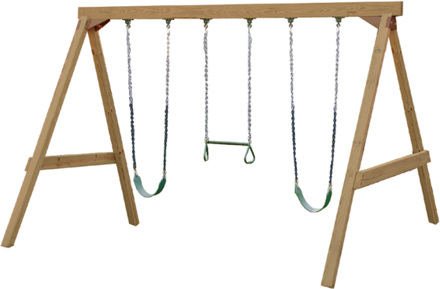 Share This Image - Swing Set Plans (634x417), Png Download