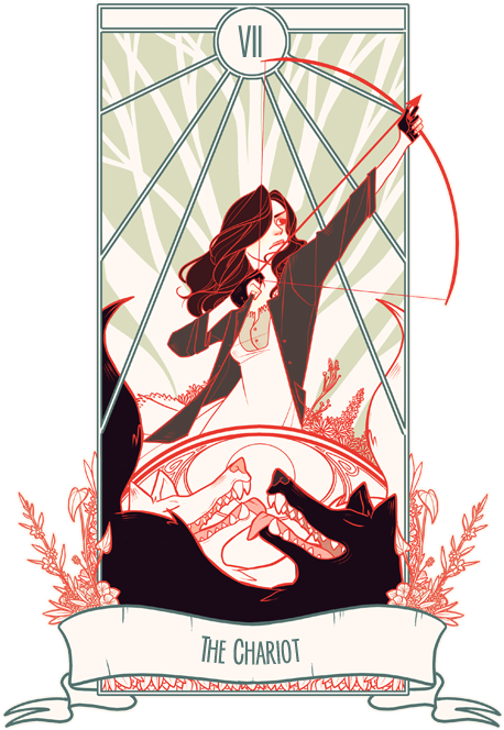 Fanart Teen Wolf Tarot Stiles Stilinski Scott Mccall - Fanart Lydia Teen Wolf (500x700), Png Download