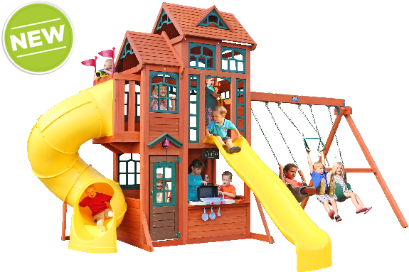Swing Set, Delivery, Installation, Leveling - Playset Renovation (600x400), Png Download