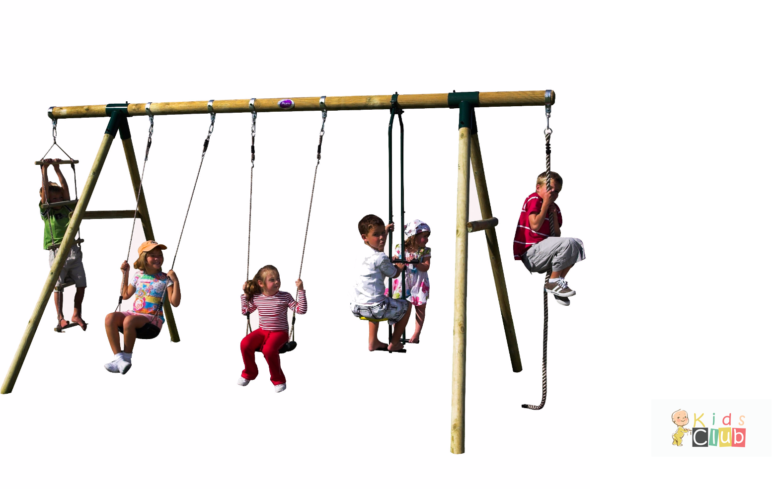plum garden swing set