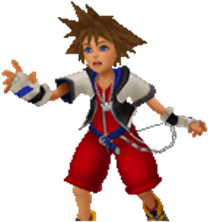 Sora Talk Sprite Khrec - Sprite (762x763), Png Download