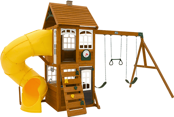 Add To Wishlist Loading - Cedar Summit Mckinley Premium Cedar Play Set (600x400), Png Download