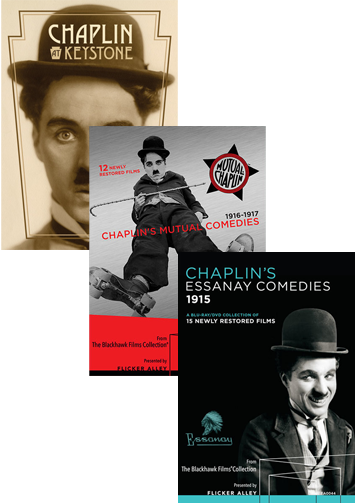 The Chaplin Project Was A Massive, Twelve-year Endeavor, - Chaplin's Essanay Comedies (1915) Blu-ray (355x503), Png Download
