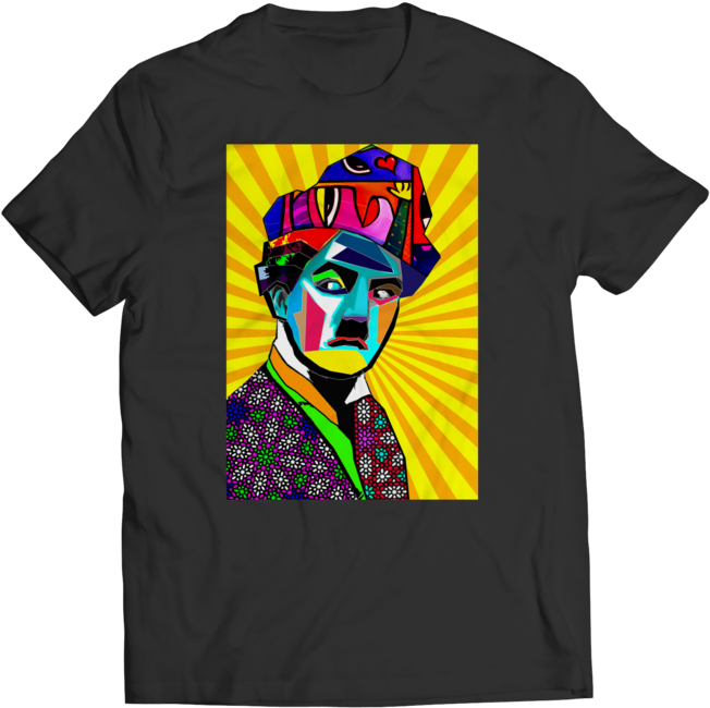 Charlie Chaplin Pop Art - Aaliyah Once In A Million Tommy Hilfiger S-3xl Black (700x700), Png Download