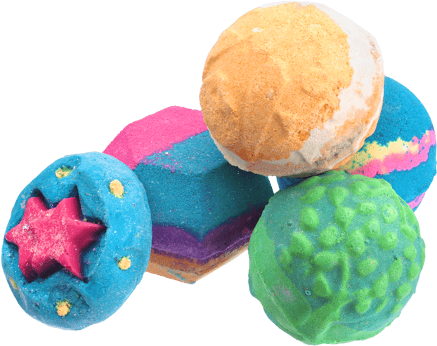 Bath Bombs - Lush Bath Bombs No Background (640x505), Png Download