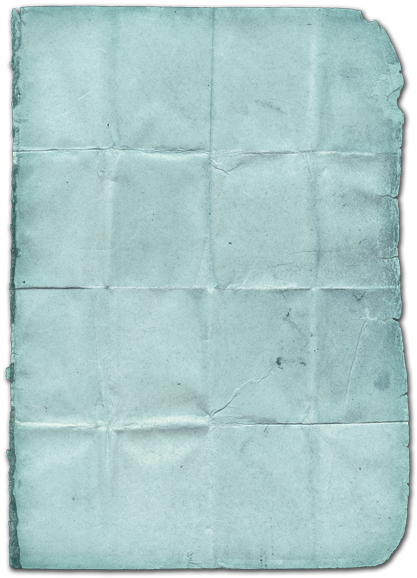 Blue Paper Torn - Leather (431x600), Png Download