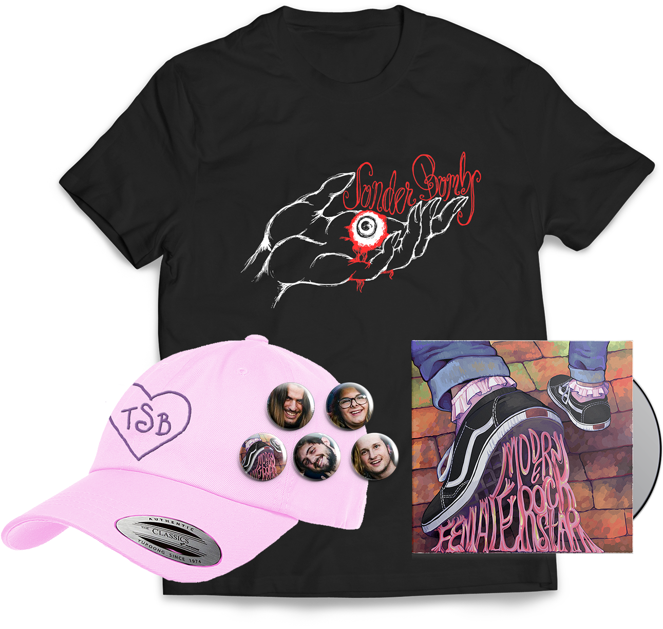 The Sonder Bombs - Modern Female Rockstar (1500x1500), Png Download