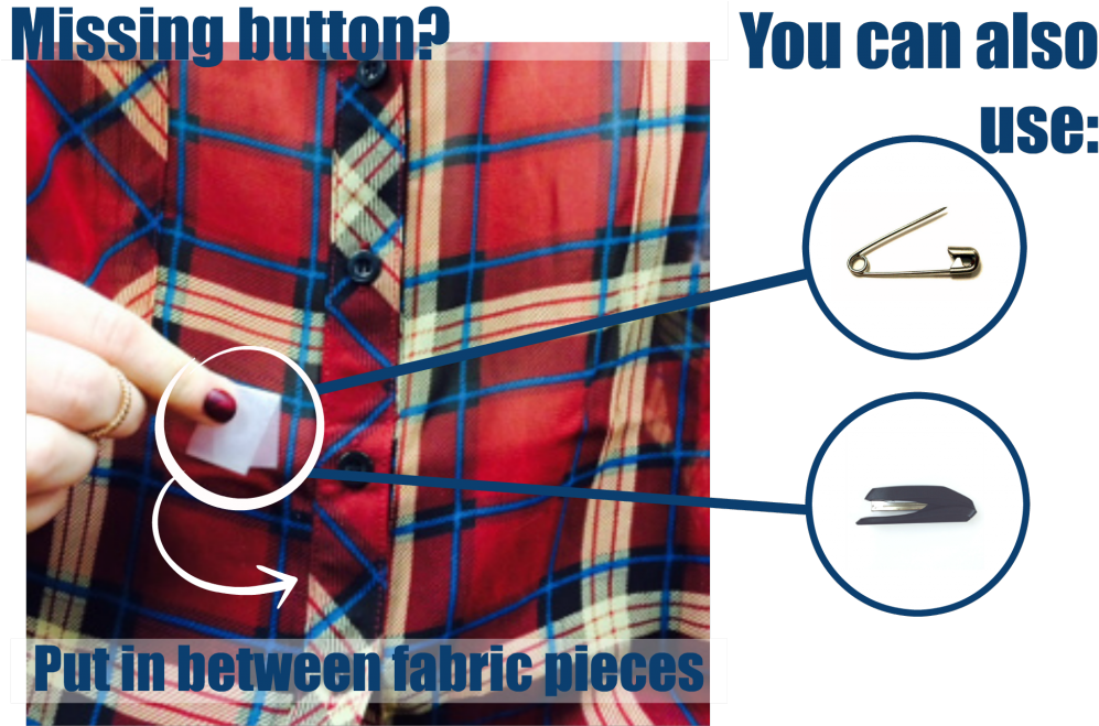 Missing Button Img - Safety Pin (1024x685), Png Download