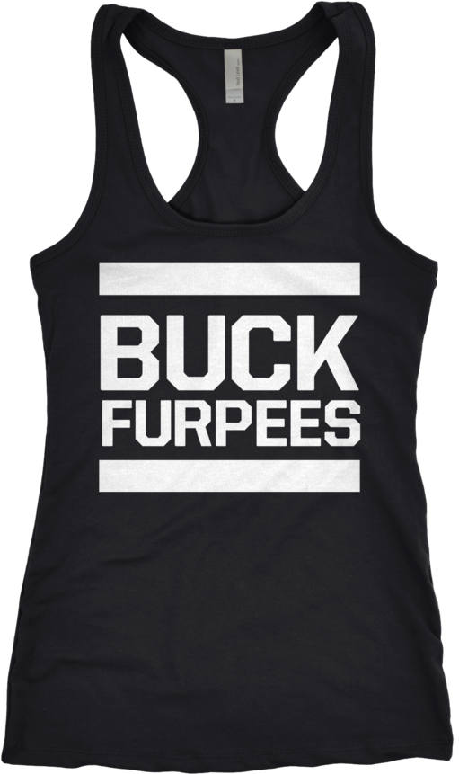 Buck Furpees Women's Racerback Tank Top (1000x1000), Png Download