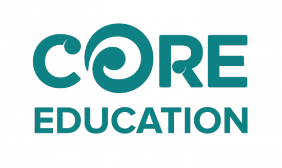 Core Education Logo - Macquarie Education Group Australia (550x327), Png Download