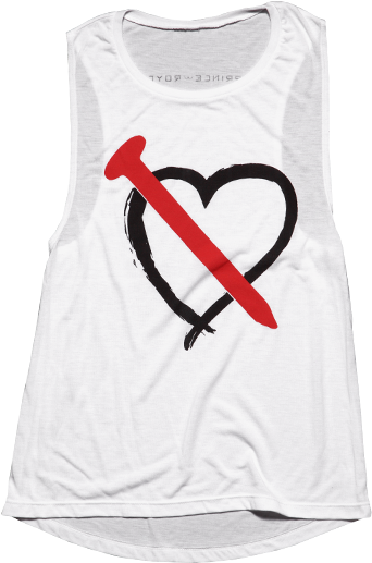 El Clavo White Tank Top - T Shirt Mi Ange Mi Demon (500x682), Png Download