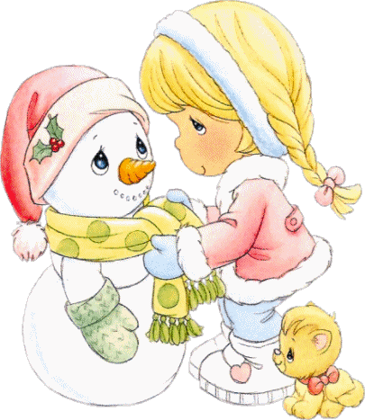 Precious Moments Winter Friends 1000 Piece Puzzle (405x467), Png Download