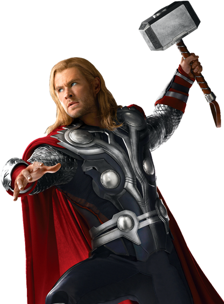 Thor Png By Qwaseer-d4ukrkj - Thor Chris Hemsworth Png (467x621), Png Download