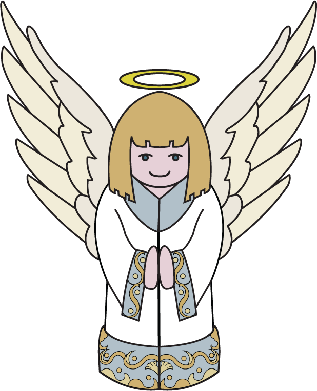 28 Collection Of Christmas Angel Clipart Images - Christmas Angel Free Clipart (618x764), Png Download