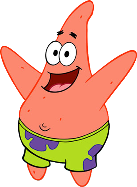 Patrick The Star - Patrick Star Color (479x662), Png Download