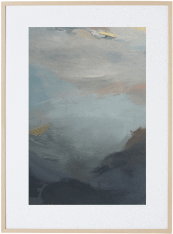 Clouds Of Content 1v Framed Print - Picture Frame (480x480), Png Download