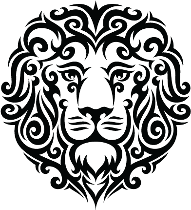Free Lion Svg (399x438), Png Download