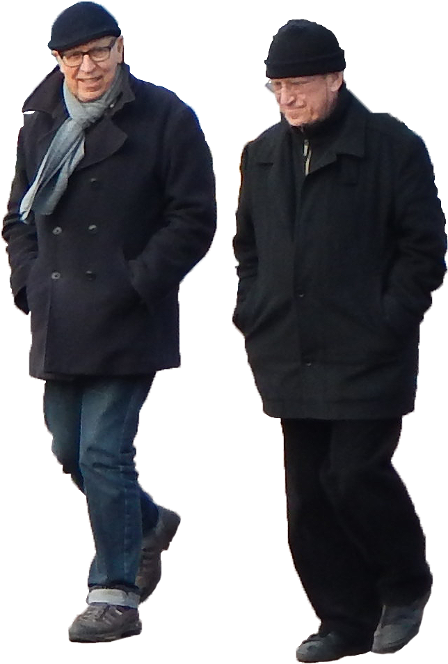 Architecture Visualization, Cut Out People, People - Group People Walking Png (713x1019), Png Download