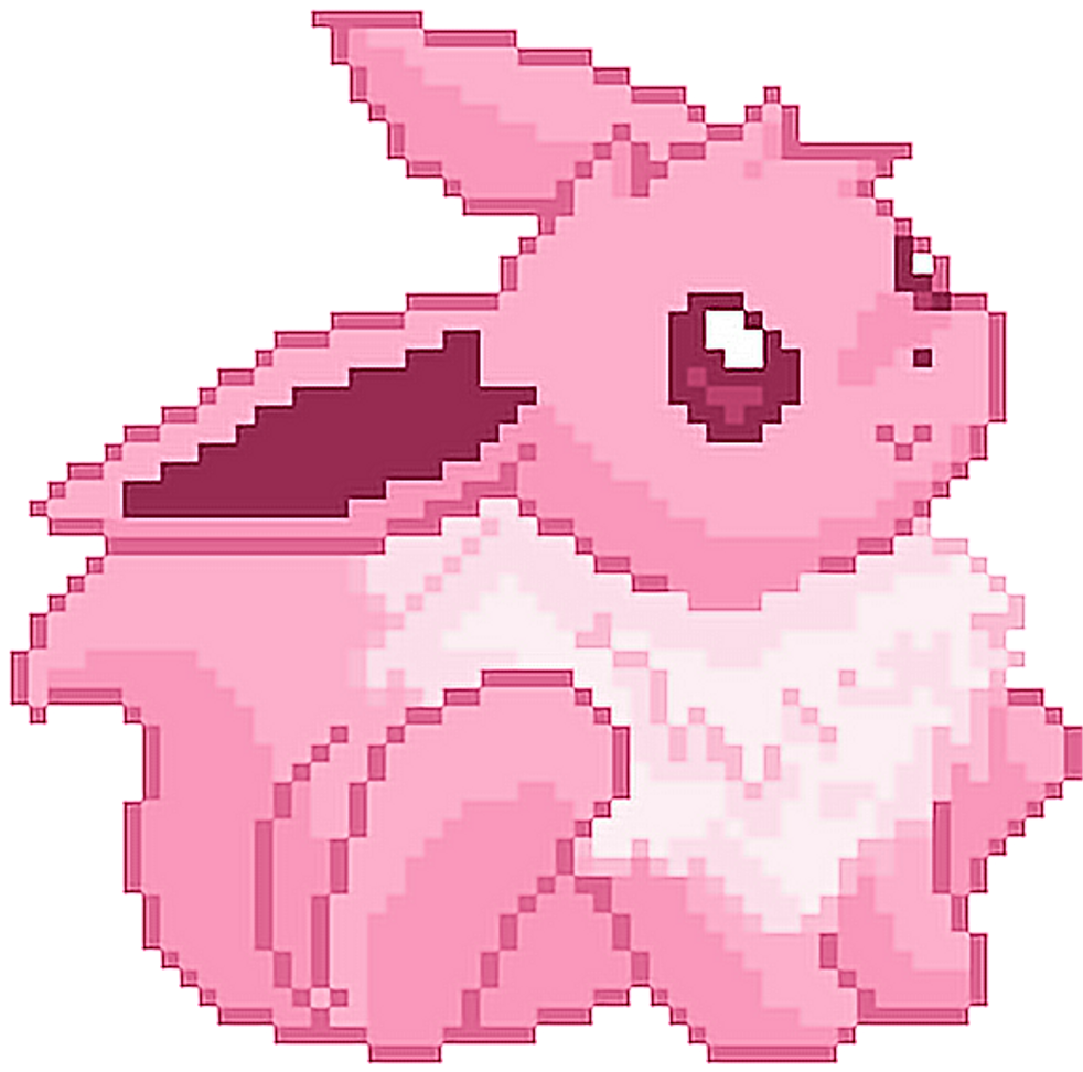 Pokemon Eevee Pastel Freetoedit - Eeveelutions Gif Pixel Art (1024x1024), Png Download