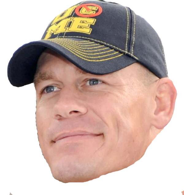John Cena Face Transparent Png - John Cena Face Transparent (600x637), Png Download
