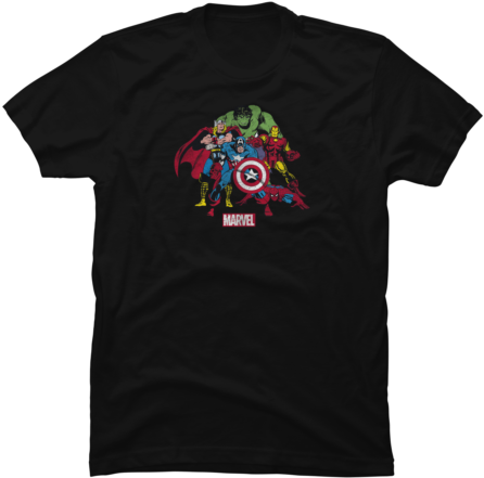 Comic Style Avengers - Women Problems T Shirt (480x480), Png Download