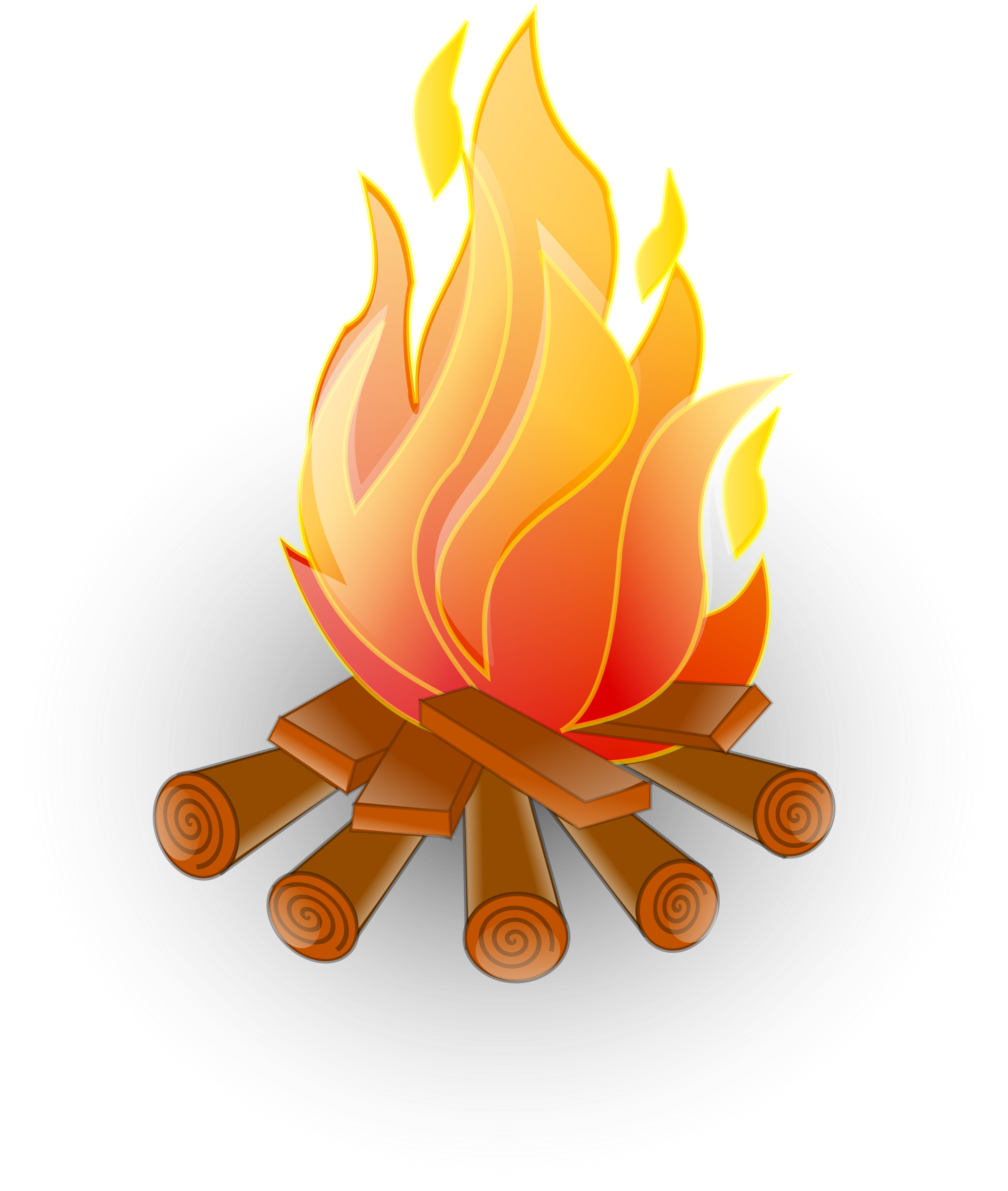 Vector Free Download Big Image Png - Fire Clipart (2031x2400), Png Download