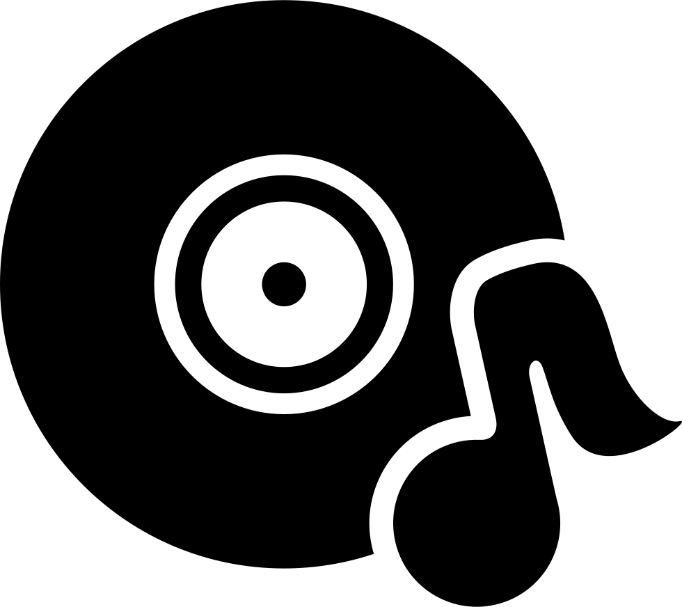 Free Music Note Png Vector Freeuse Download - Disco De Musica Png (980x872), Png Download