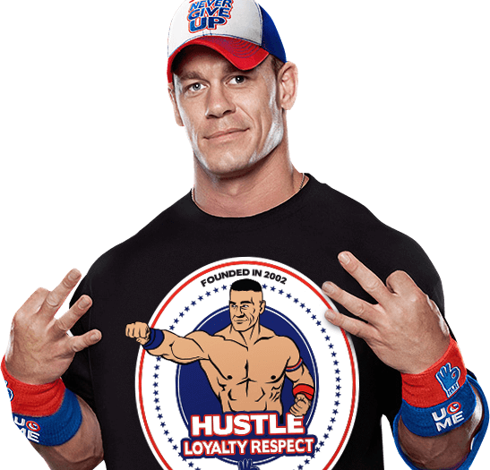John Cena, Workout Motivation, Total Gym Workout, - John Cena Hustle Loyalty Respect (547x525), Png Download