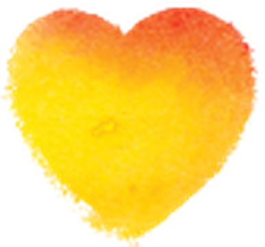 Pink Watercolor - Transparent Painted Watercolor Hearts (421x399), Png Download