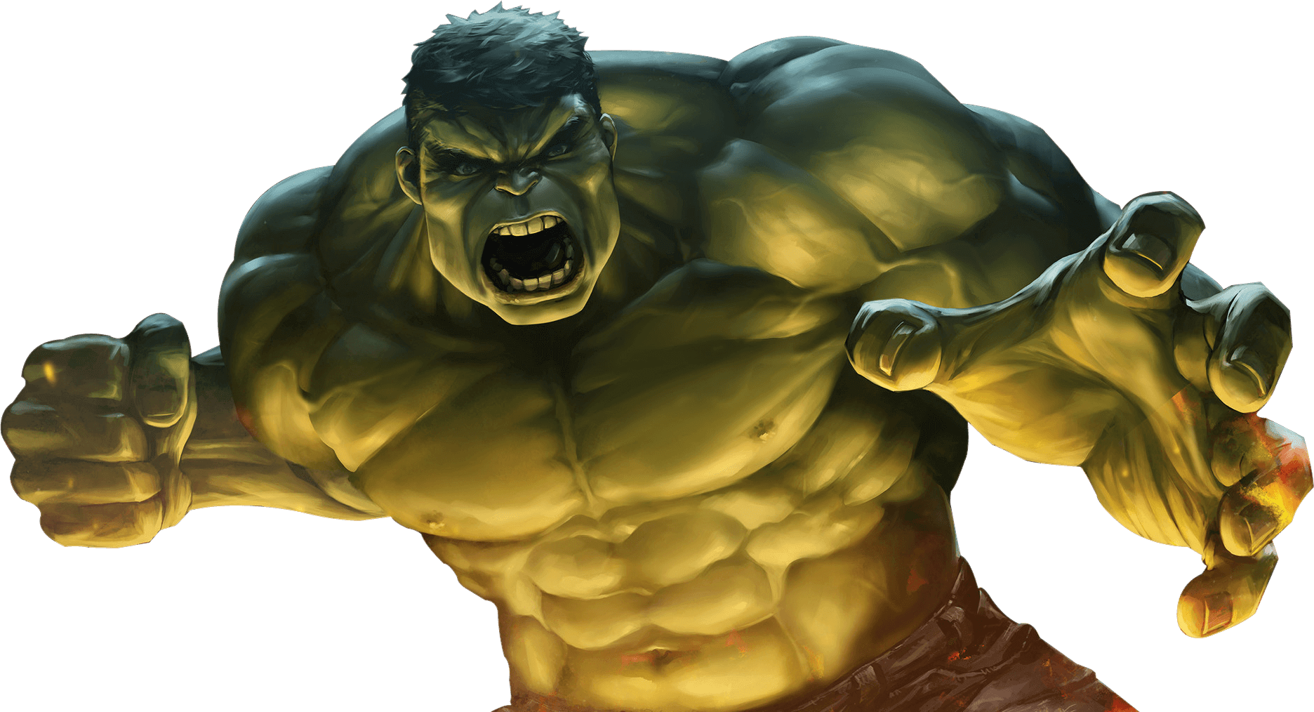 Hulk Png (1872x1014), Png Download