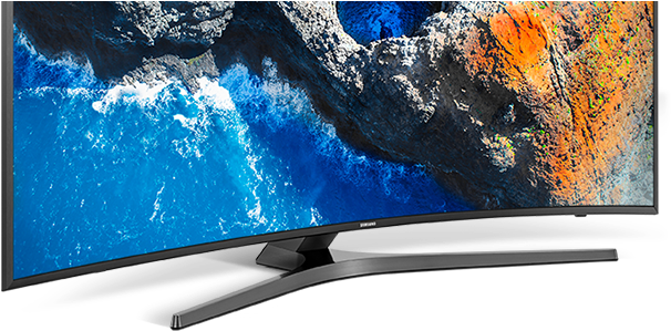 Samsung Uhd 4k Curved Smart Tv - Samsung Ue49mu6220kxxu 49 Inch, 4k Ultra Hd Certified, (1440x334), Png Download