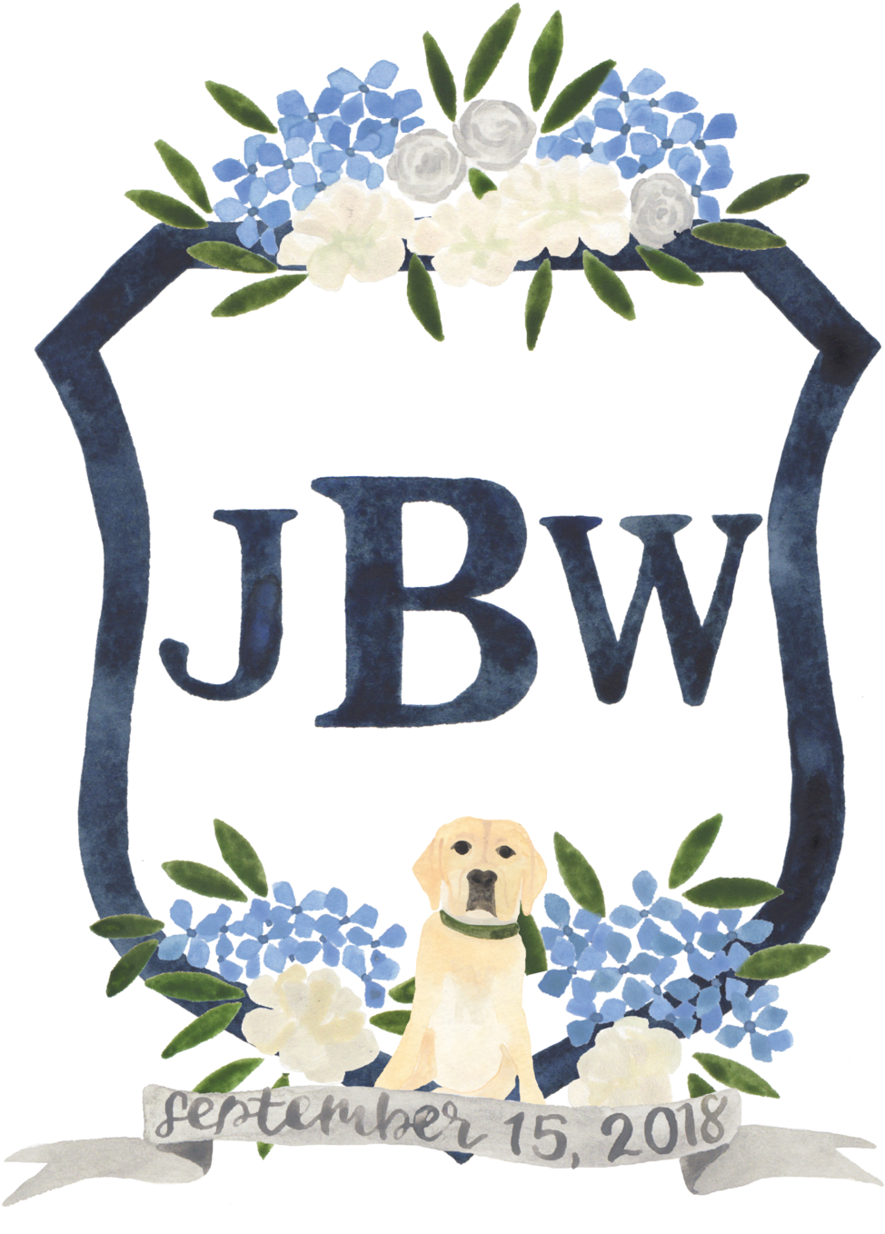 Jamie&willweddingcrest - Portable Network Graphics (1000x1400), Png Download