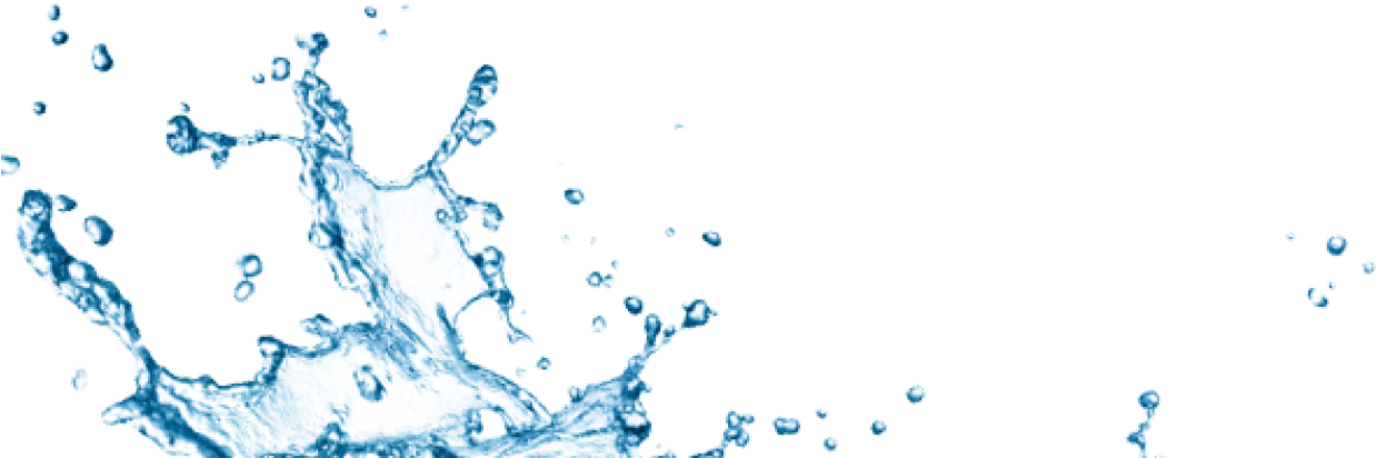 Cropped Header Water Splash - Blue Water Splash Png (1260x421), Png Download