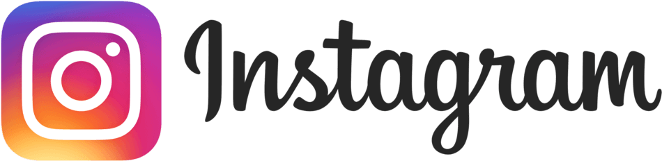 Instagram Logo - Instagram Logo With Words (1000x259), Png Download