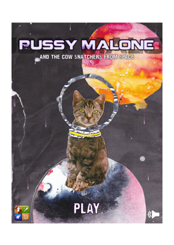 Pussy Malone In Space - Pc Game (958x612), Png Download