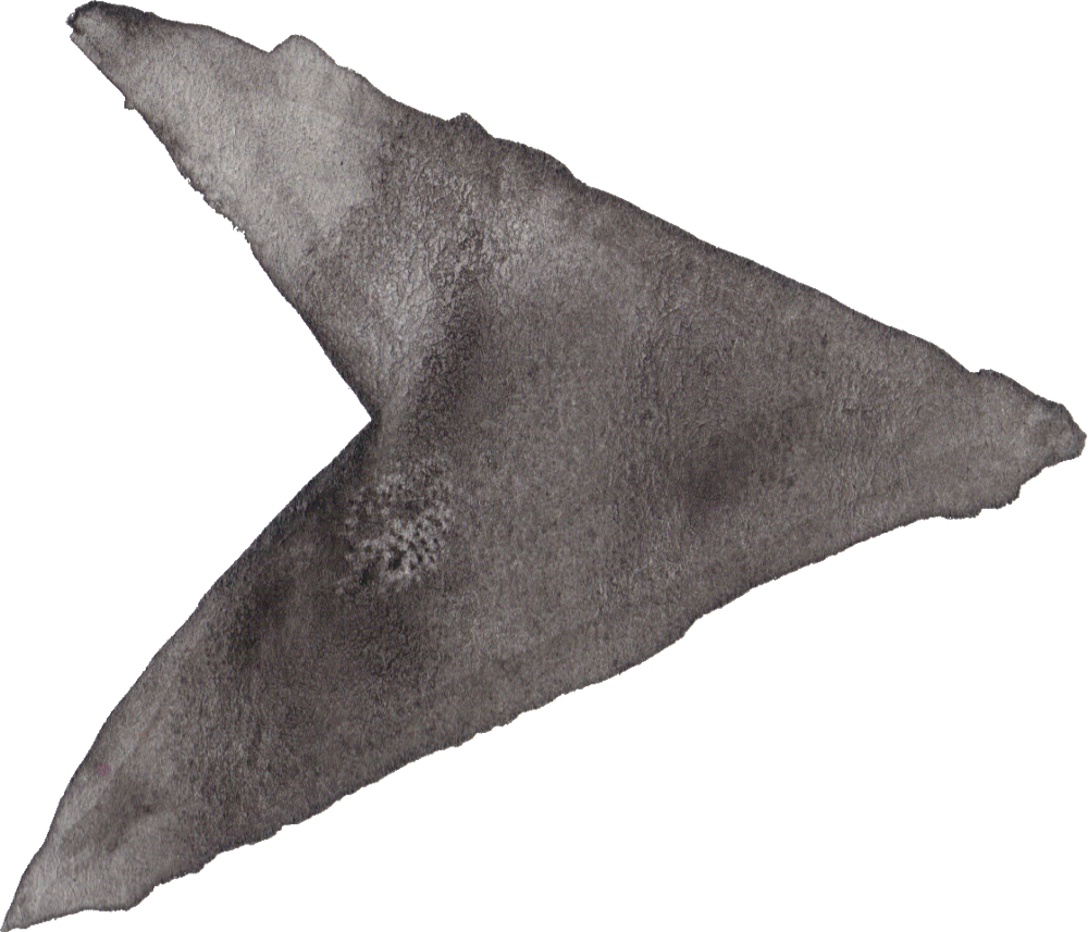 Free Download - Grey Watercolour Transparent (1000x857), Png Download