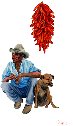 Tarlton Bond, Aka Tarlton, Is A Self-taught Watercolor - Artist (320x489), Png Download