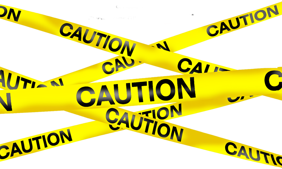 Caution Tape Block Psd65371 - Cinta Caution Png (900x540), Png Download