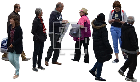 Parent Category - Group Of People Png (450x450), Png Download