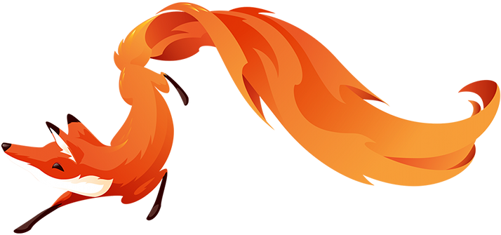 Meet The Firefox Os Mascot A Fox That S On Fire - Firefox (728x396), Png Download