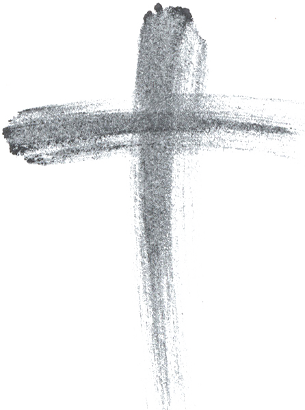 Ash Wednesday Cross Png Picture Transparent Library - Ash Wednesday Png (446x599), Png Download