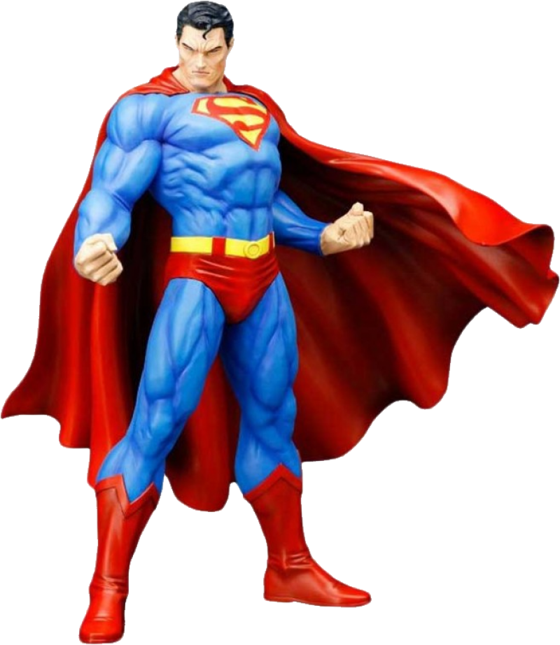 Download - Kotobukiya 30cm Dc Comics Superman For Tomorrow Artfx (657x757), Png Download