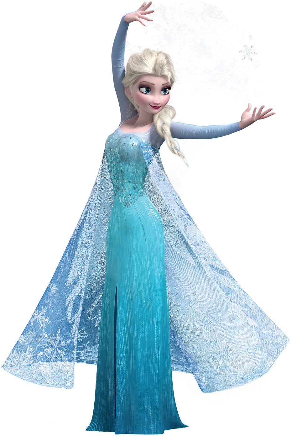Elsa - Elsa Blue Dress Frozen (1189x1494), Png Download