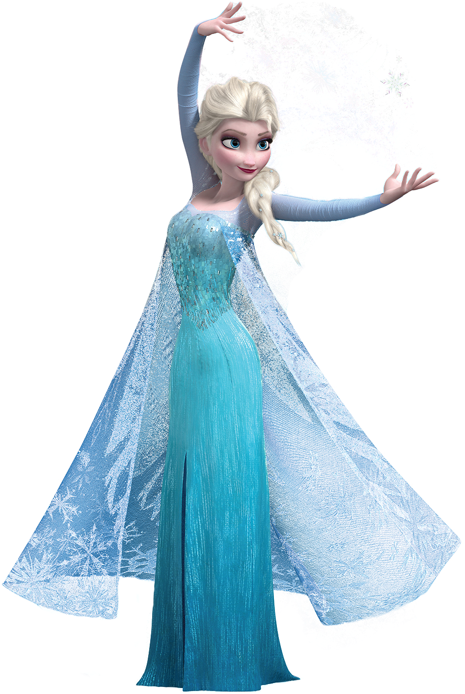 Download Elsa - Elsa Blue Dress Frozen PNG Image with No Background