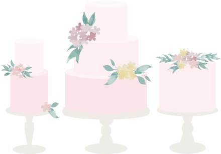 Graphic Transparent Stock A Bakeshop Phoenix Bake Shop - Watercolor Cakes Clipart Png (450x362), Png Download