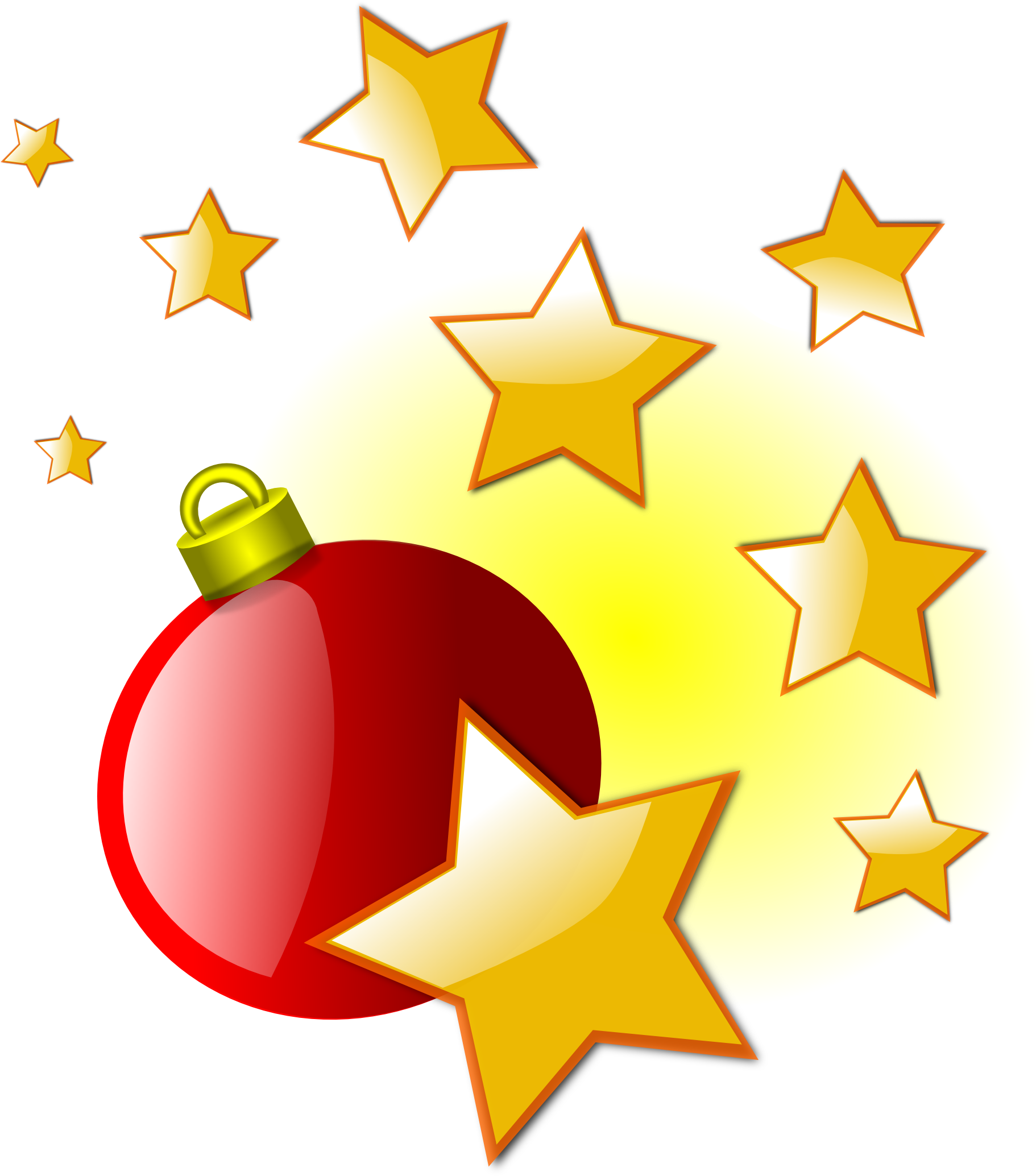 Clip Arts Related To - Animated Christmas Decoration Png (1979x2071), Png Download