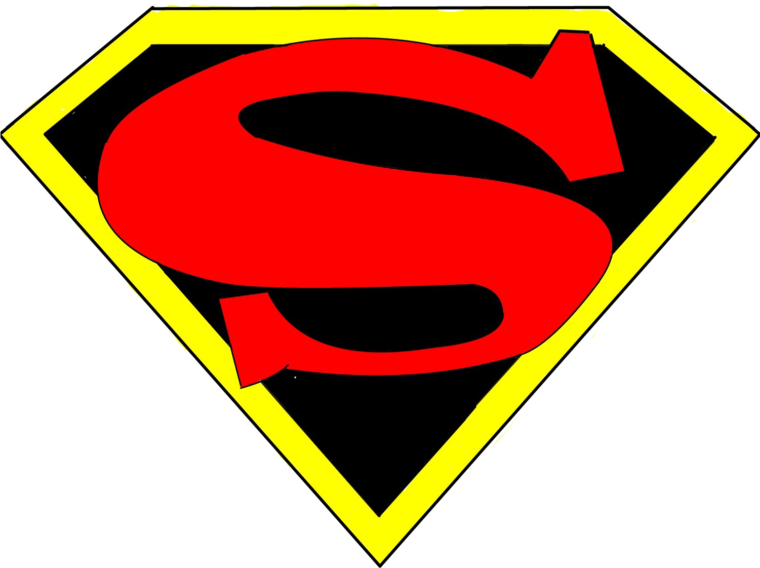 Modern Superman Logo Png Image Background - Superman New Frontier Symbol (1500x1500), Png Download