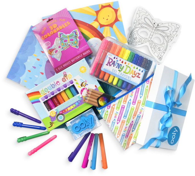 Download Little Wonder Coloring Gift Set For Girls Deluxe Ages - Pencil ...